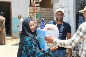 جمعية الباقيات الصالحات تزور قرى بنى سويف وتوزيع شنط رمضان ولحوم طازجة3