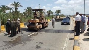 محافظ دمياط يوجه باقامة مطبات تهدئة علي طريق رأس البر للحد من السرعات الجنونية