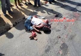 مصرع قائد دراجه بخاريه إثر تصادم سيارة نقل بجمصة