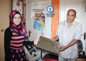 إدارة بنى عبيد التعليمية تكرم الطالبة شيماء جاد الحاصلة على المركز الأول على مستوى الجمهورية