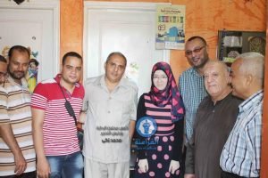 إدارة بنى عبيد التعليمية تكرم الطالبة شيماء جاد الحاصلة على المركز الأول على مستوى الجمهورية1