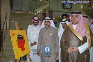 إفتتاح معرض تشكيلي لمواجهة الفكر الضال