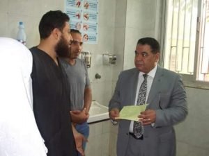 جوله لمعالي المحافظ ووكيل الوزارة لتهنئة المرضي بعيد الفطر المبارك