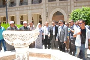 زيارة وزير الاثار لأسيوط (12)