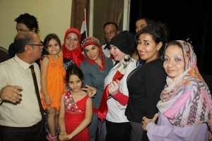 صالون الوعي الوطني الثقافي بالتعاون مع جمعية المصريين بجد وصبايا مصرية يقيمون احتفالية1
