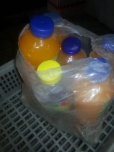 ضبط 1.320 طن عصير