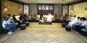 الجودر يستقبل وفد المجلس الاعلى لشؤون الاسرة والناشئة بأمارة الشارقة2