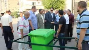 الدفعة الأولى من أكشاك وصناديق منظومة النظافة الجديدة