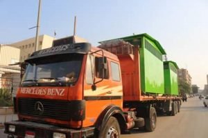الدفعة الأولى من أكشاك وصناديق منظومة النظافة الجديدة1