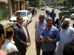 انهاء ازمة المتضررين من اغلاق محالهم بالزاوية الحمراء2