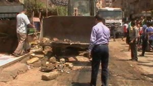 تحرير 229 محضر إشغال بمركز مغاغة بالمنيا