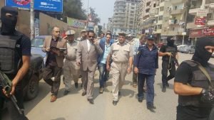 حملة مكبرة بدائرة قسم اول المنصورة