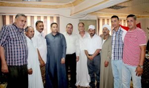 رئيس مدينة بنى عبيد  يلتقي أهالى قريتى2