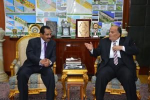 محافظ الدقهلية يستقبل  اللواء  مصطفي النمر مدير امن الدقهلية الجديد 2