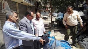 محمد الكومي يحل أزمة انقطاع مياة الشرب بدائرة عين شمس4