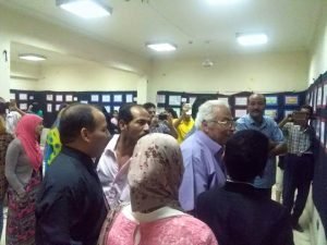 بالصور ،،معرض لرسوم الاطفال بثقافة ابو قرقاص1