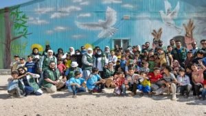 برنامج تطوعي في مخيم الزعتري للاجئين السوريين بالأردن