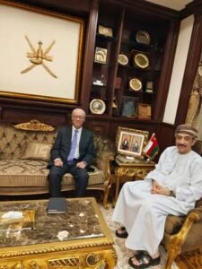 السفير عبد الله الرحبي يستقبل سفير اليابان بالقاهرة