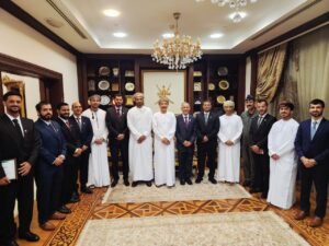 الرحبى بستقبل وفد ولاية صلالة